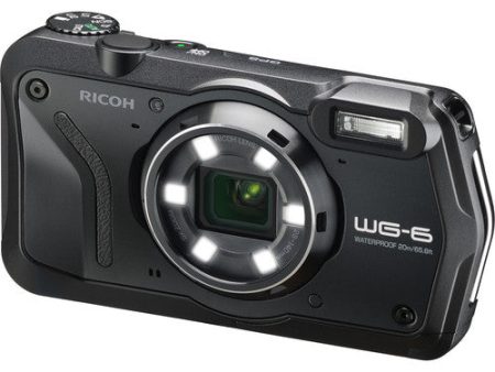 Ricoh WG-6 Digital Camera (Black) Online Hot Sale