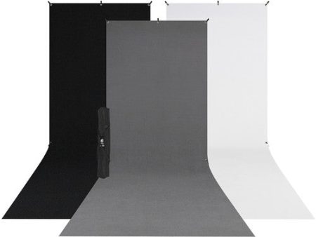 Westcott X-Drop 3-Pack Sweep Backdrop Kit (5 x 12 ) For Discount