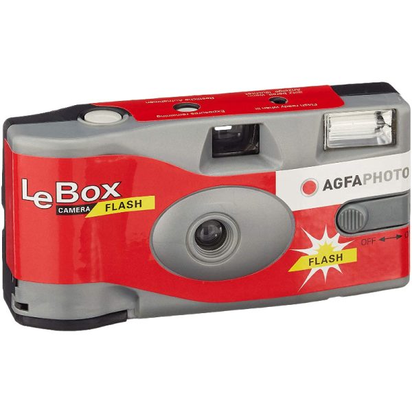 AGFAPHOTO LeBox 400 - 27 exp. FLASH Disposable Camera Supply