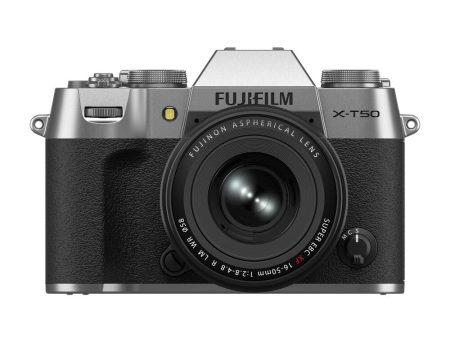 FUJIFILM X-T50 Mirrorless Camera with XF 16-50mm f 2.8-4.8 Lens (Silver) Discount