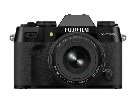 FUJIFILM X-T50 Mirrorless Camera with XF 16-50mm f 2.8-4.8 Lens (Black) Hot on Sale