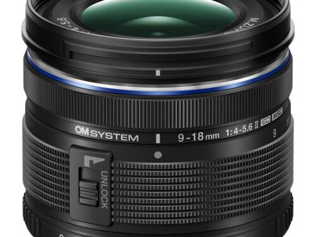 OM SYSTEM M.Zuiko Digital ED 9-18mm f 4-5.6 II Lens (Micro Four Thirds) Discount