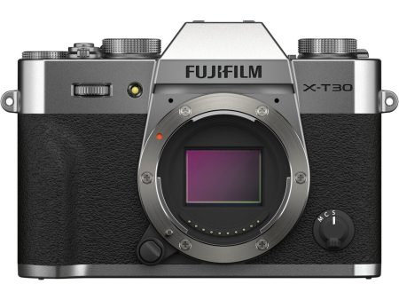 Fujifilm X-T30 II Mirrorless Camera (Body Only) - Silver Hot on Sale