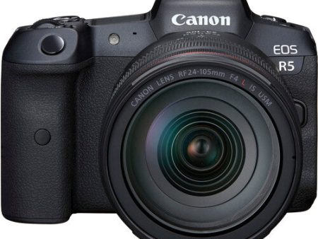 Canon EOS R5 Mirrorless Digital Camera with 24-105mm f 4L Lens Sale