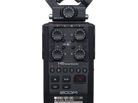 Zoom H6 Handy Recorder All Black Supply