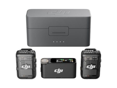 DJI Mic 2 2-Person Compact Digital Wireless Microphone System Recorder for Camera & Smartphone (2.4 GHz) Online