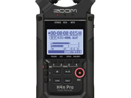 Zoom H4N Pro Handy Recorder Black Hot on Sale