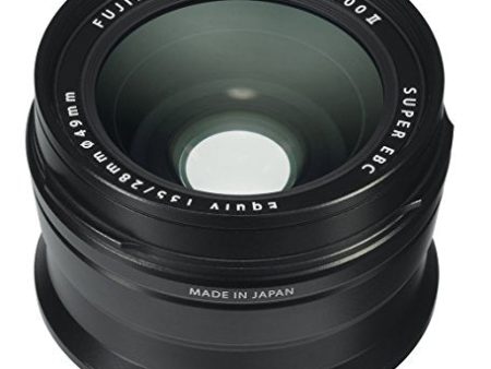 Fujifilm X100 Wide Conversion Lens WCL-X100 II (Black) For Sale