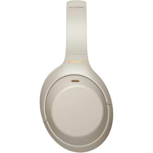 Sony WH-1000XM4 Wireless Noise-Canceling Over Ear Headphones (White) Online Hot Sale