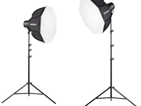 Westcott U60-B Bi-Color LED Monolight with Octabox (2-Light Kit) Sale