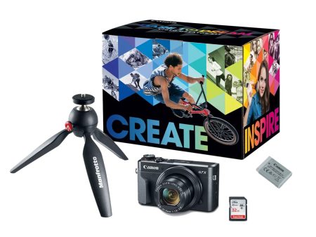 Canon PowerShot G7 X Mark II Video Creator Kit For Discount