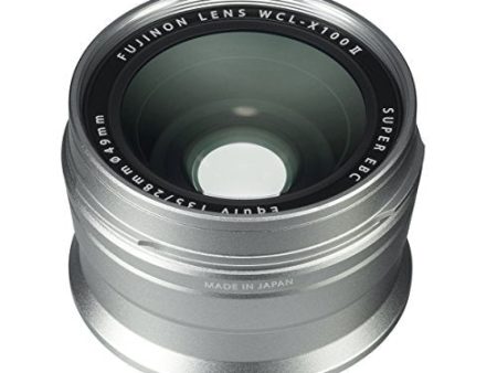 Fujifilm X100 Wide Conversion Lens WCL-100 II (Silver) Fashion