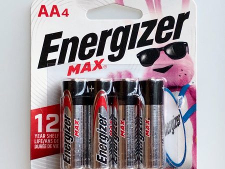 Energizer Max AA (4-pack) For Sale