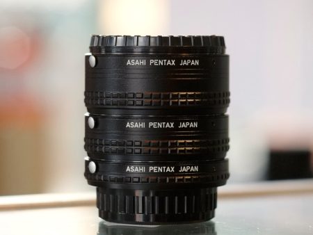 Asahi Pentax K extension tube set Online now