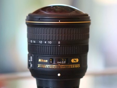 Nikon 8-15mm f3.5-4.5E ED AF-S Fisheye-Nikkor For Cheap