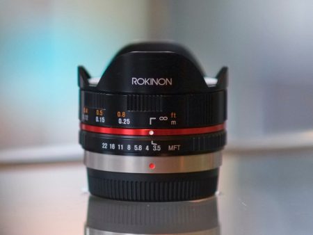 Rokinon 7.5mm f3.5 Fisheye for Micro Four Thirds Online Sale