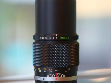 Olympus F.Zuiko Auto-T 200mm f5 Hot on Sale