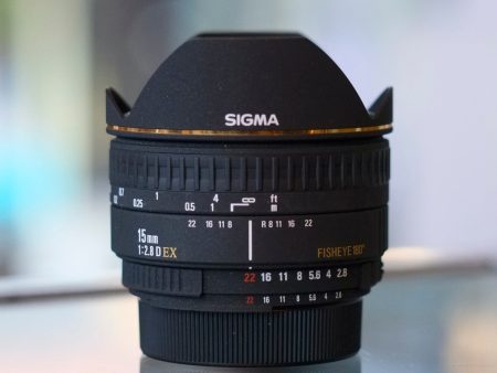 Sigma EX 15mm f2.8 Fisheye for Nikon F Supply