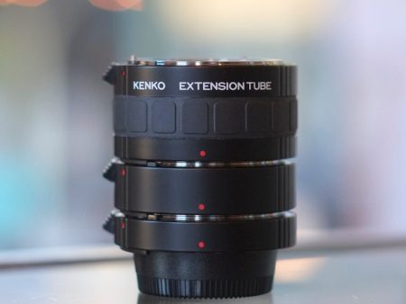 Kenko DG Extension Tube Set for Nikon F Discount