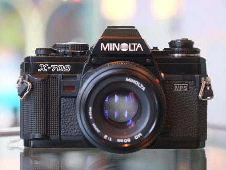 Minolta X-700 with Minolta MD 50mm f2 For Sale