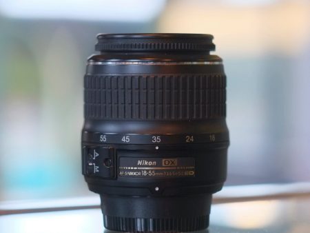 Nikon 18-55mm f3.5-5.6G II ED AF-S DX Nikkor on Sale