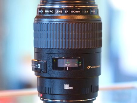 Canon EF 100mm f2.8 USM Macro For Sale