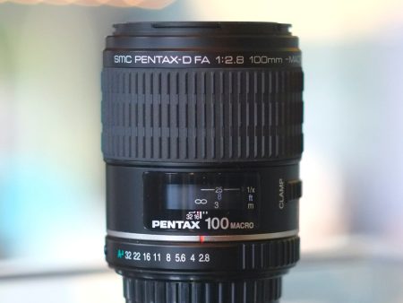 SMC Pentax-D FA 100mm f2.8 Macro Hot on Sale