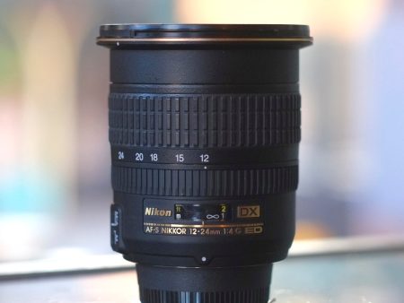 Nikon 12-24mm f4G ED AF-S DX Nikkor Online Sale