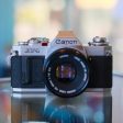 Canon AV-1 with 50mm f1.8 S.C. Fashion