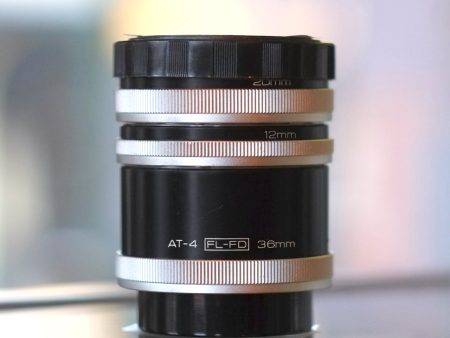 Vivitar AT-4 extension tube set for Canon FD Cheap