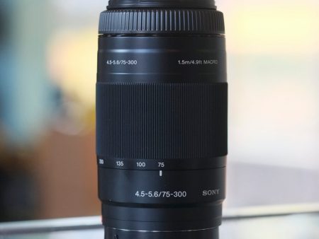 Sony 75-300mm f4.5-5.6 for Sony Minolta AF on Sale