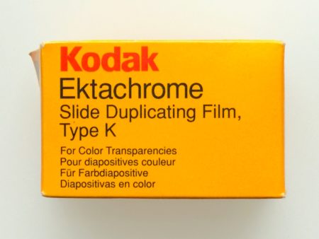 Kodak Ektachrome Slide Duplicating Film, Type K (EXPIRED 5 1993) Sale